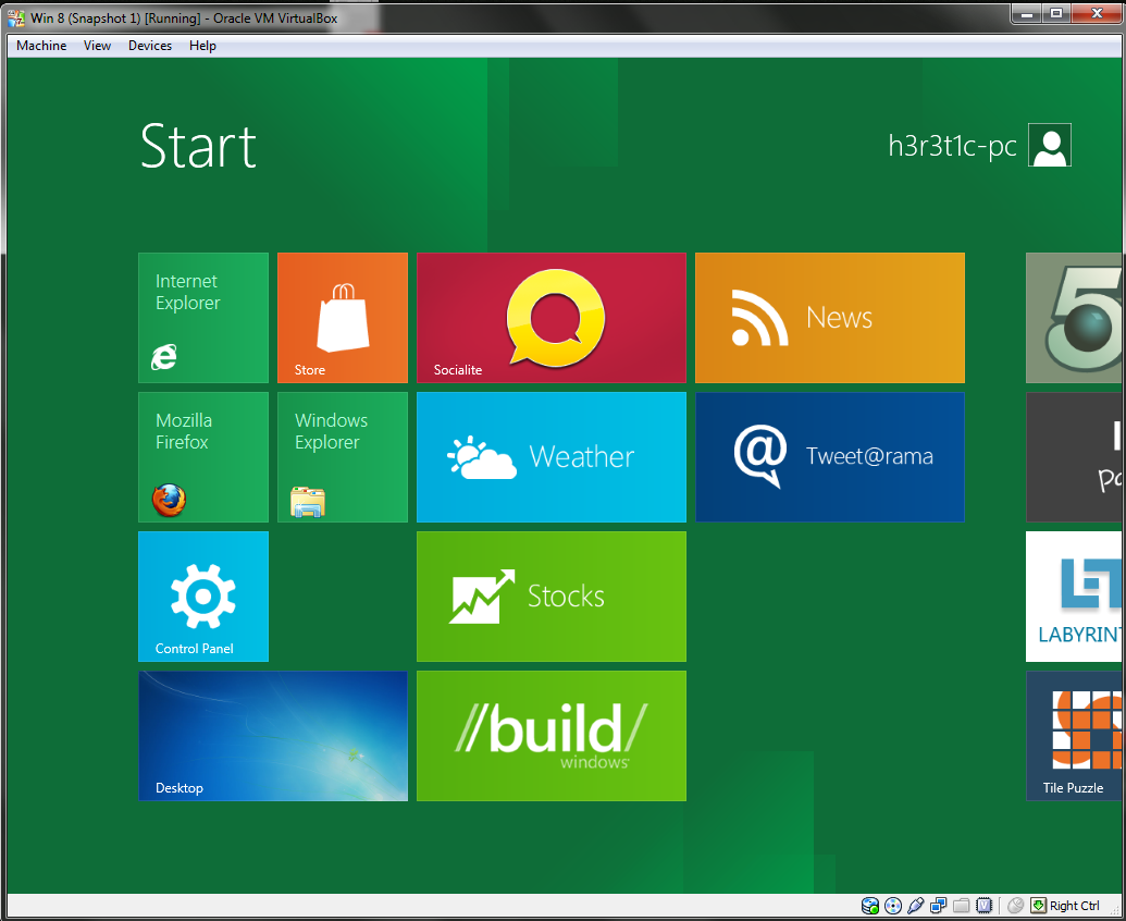 windows 8 metro screenshot