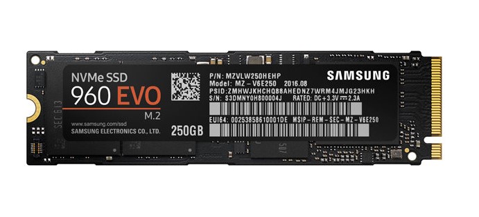 Samsung 960 EVO 250gb